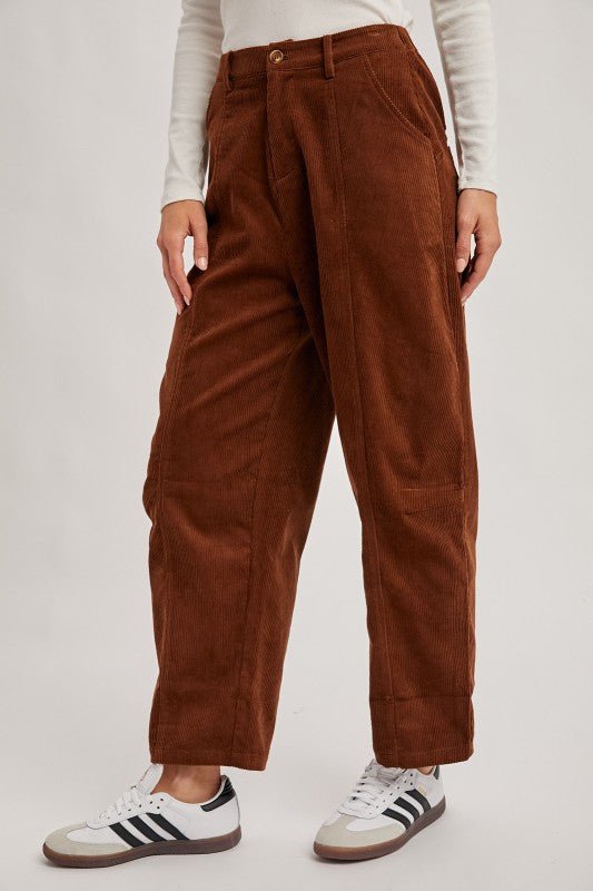 Corduroy Cutie Pie Pants - The Dragonfly Boutique