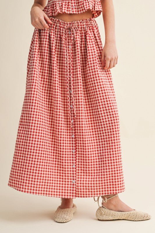 Countryside Meadow Maxi Skirt - The Dragonfly Boutique