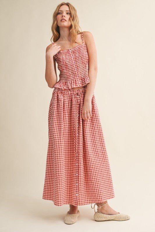 Countryside Meadow Maxi Skirt - The Dragonfly Boutique