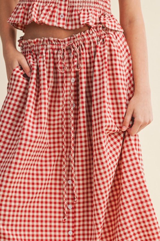 Countryside Meadow Maxi Skirt - The Dragonfly Boutique
