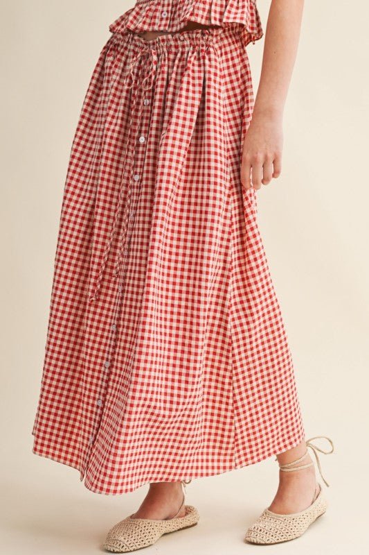Countryside Meadow Maxi Skirt - The Dragonfly Boutique