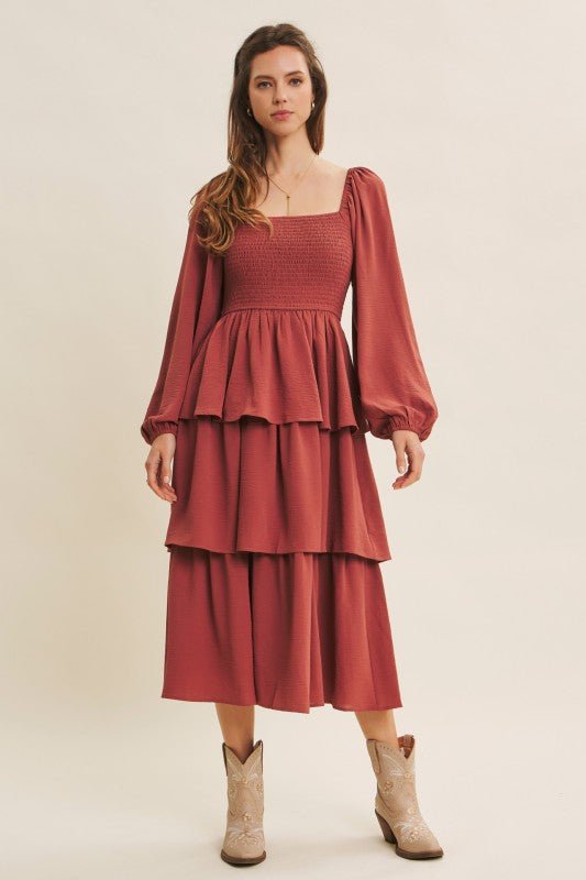 Cranberry Dress - The Dragonfly Boutique