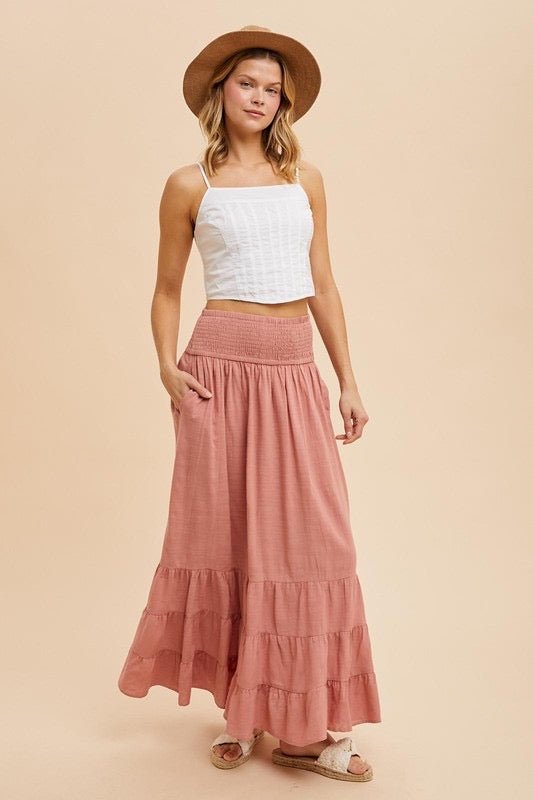 Everglow Maxi Skirt - The Dragonfly Boutique