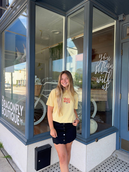 Father's House Cafe Tee - The Dragonfly Boutique