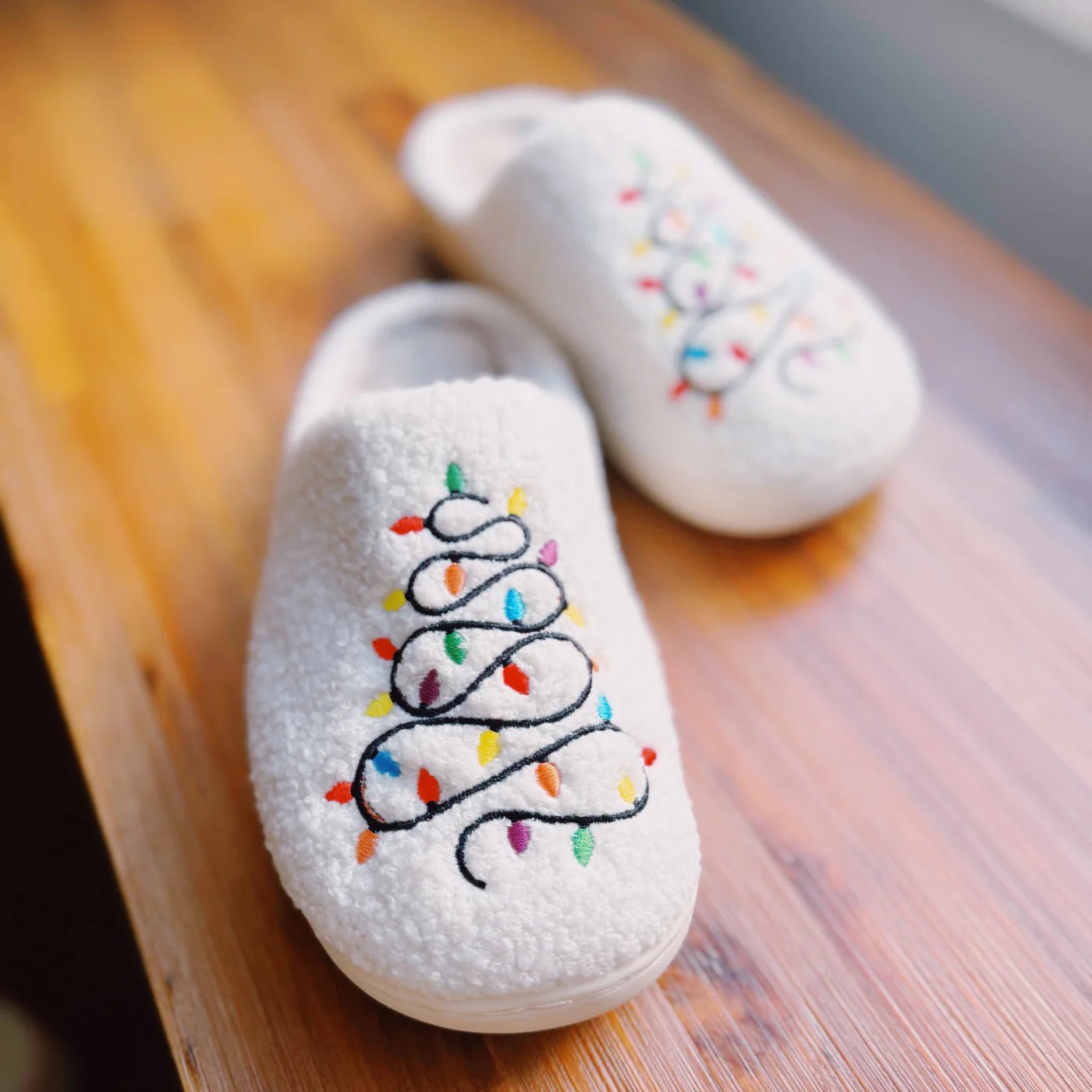 Festive Slippers - The Dragonfly Boutique