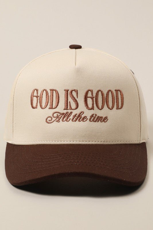 God is Good Hat - The Dragonfly Boutique