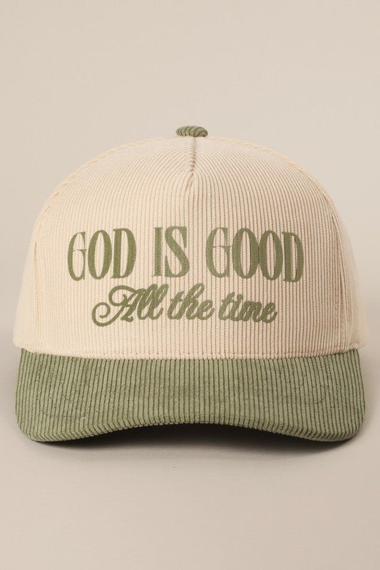 God is Good Hat - The Dragonfly Boutique