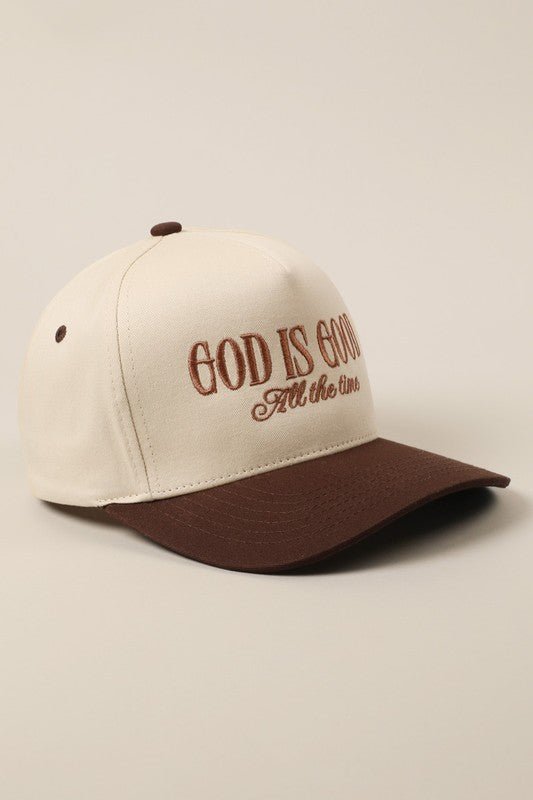 God is Good Hat - The Dragonfly Boutique