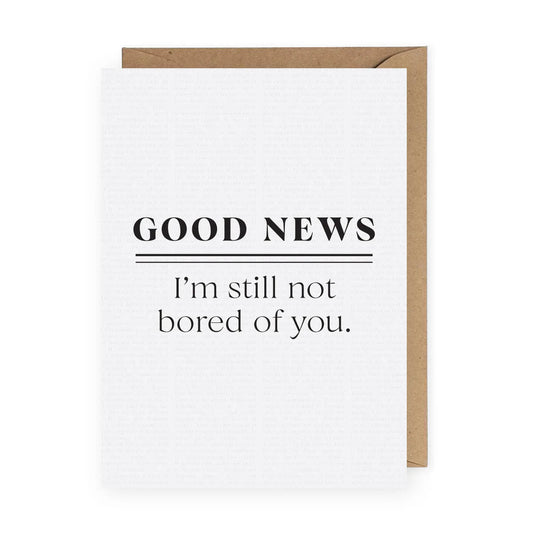 Good News Greeting Card - The Dragonfly Boutique