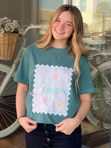 He Is Risen Tee - The Dragonfly Boutique