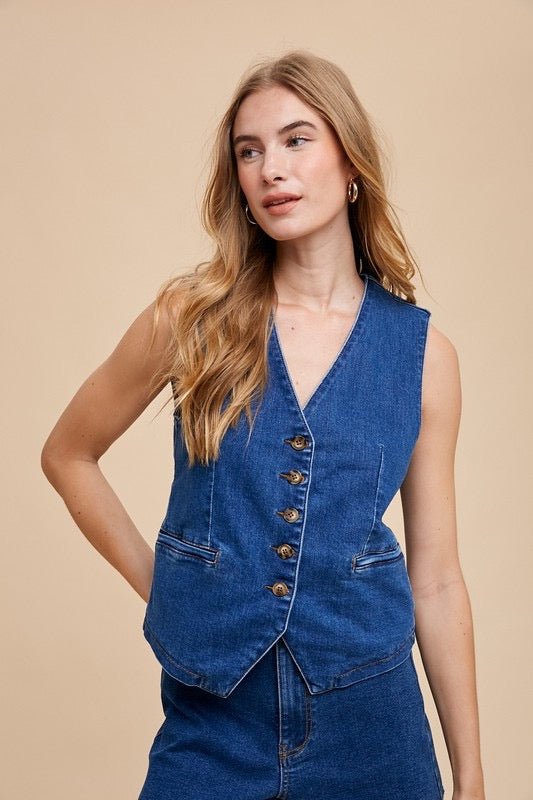 Invested in You Vest - The Dragonfly Boutique