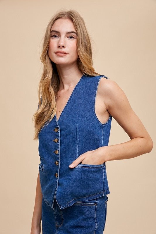 Invested in You Vest - The Dragonfly Boutique