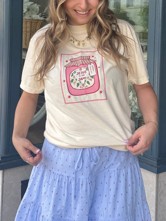 Jesus Is My Jam Tee - The Dragonfly Boutique