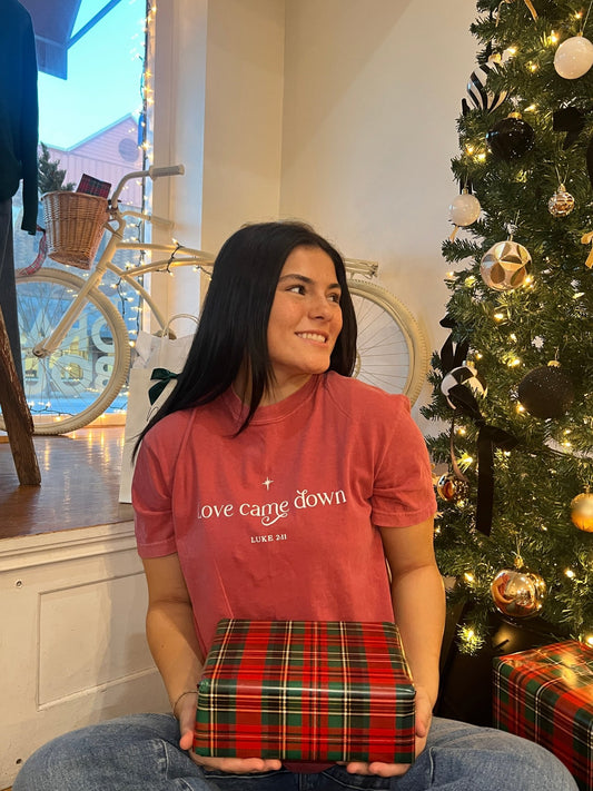Love Came Down Tee - The Dragonfly Boutique