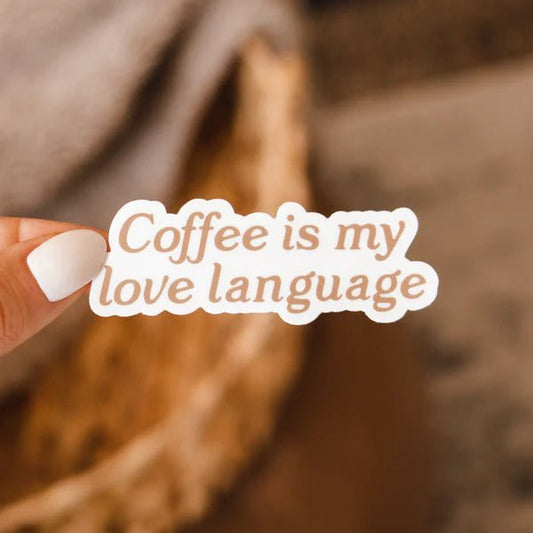 Love Language Sticker - The Dragonfly Boutique