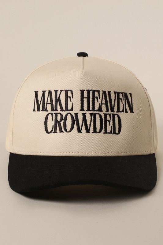 Make Heaven Crowded Hat - The Dragonfly Boutique