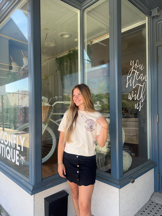 Motherhood is Kingdom Work Tee - The Dragonfly Boutique