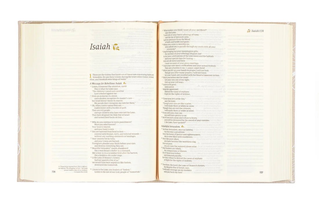 NLT Notetaking Bible: Cordova Theme - The Dragonfly Boutique