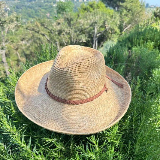 Palm Leaf Western Hat - The Dragonfly Boutique