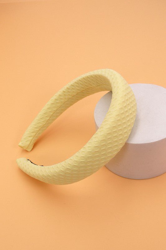 Puffed Headband - 2 Colors - The Dragonfly Boutique