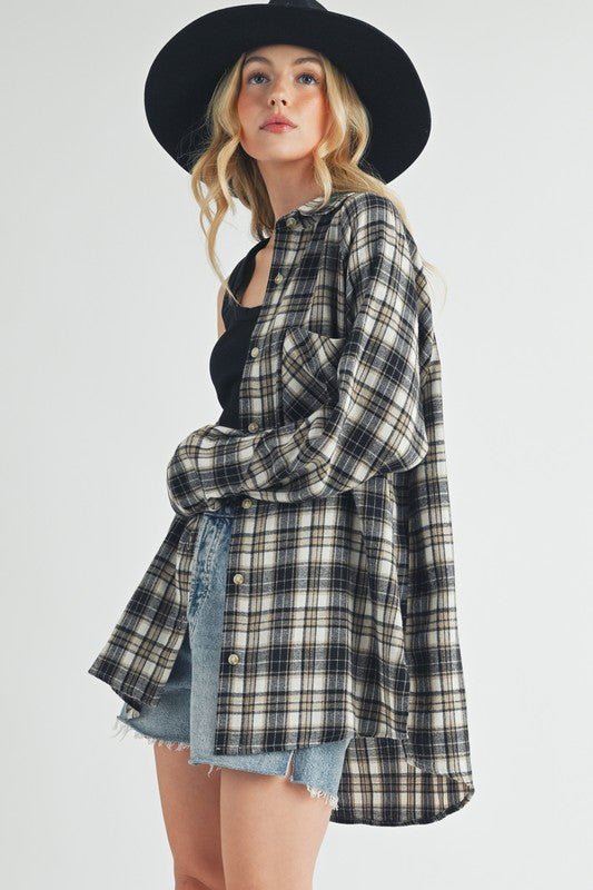 Pumpkin Patch Flannel - The Dragonfly Boutique