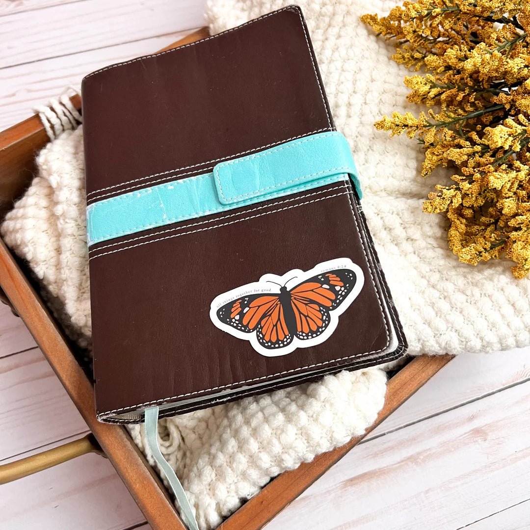 Romans 8:28 Sticker - The Dragonfly Boutique
