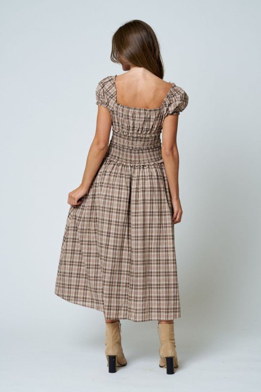 Secret Meadow Midi Dress - The Dragonfly Boutique