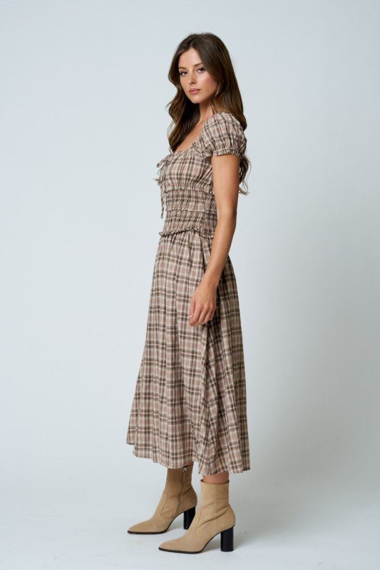 Secret Meadow Midi Dress - The Dragonfly Boutique
