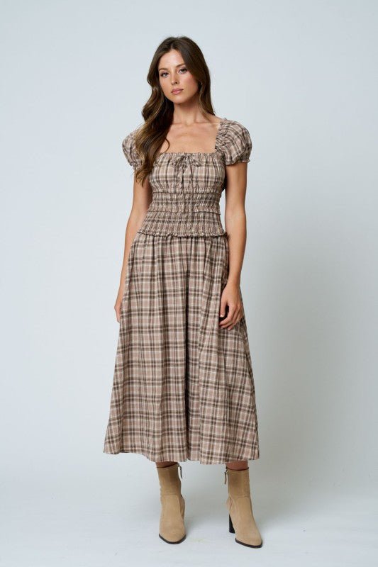 Secret Meadow Midi Dress - The Dragonfly Boutique