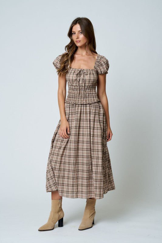 Secret Meadow Midi Dress - The Dragonfly Boutique