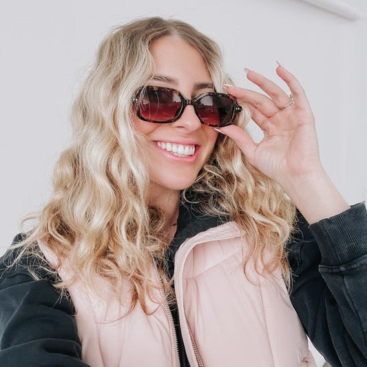 Shelia Retro Oval Sunglasses - The Dragonfly Boutique