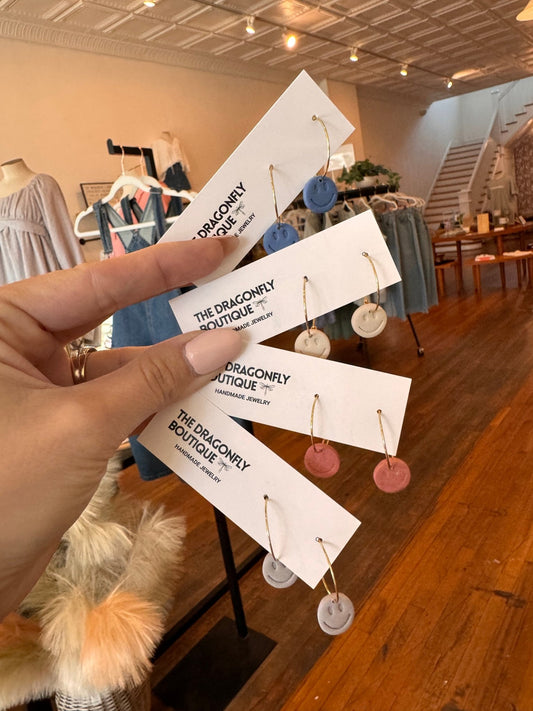 Smile Today Earring - 5 COLORS - The Dragonfly Boutique