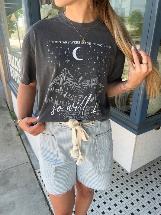 So Will I Tee - Boxy Crop - The Dragonfly Boutique
