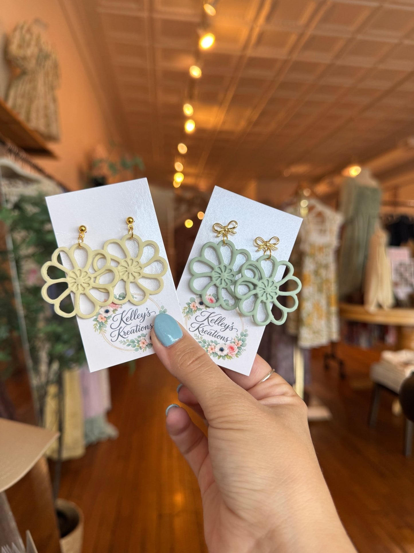 Spring Fun Dangle Earrings - 2 Colors - The Dragonfly Boutique