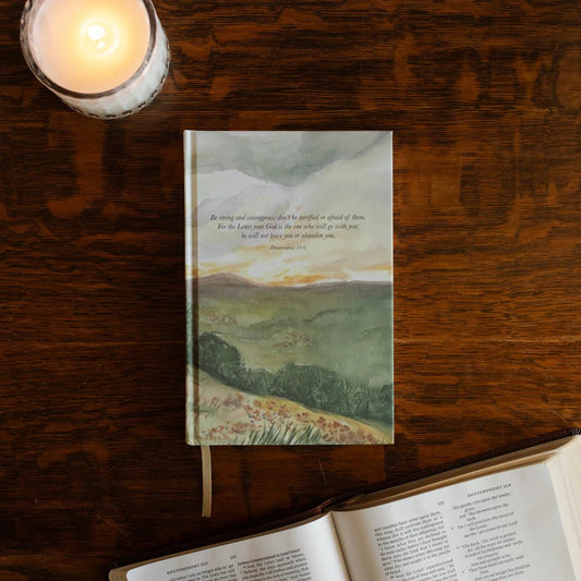 Strong and Courageous Journal - The Dragonfly Boutique