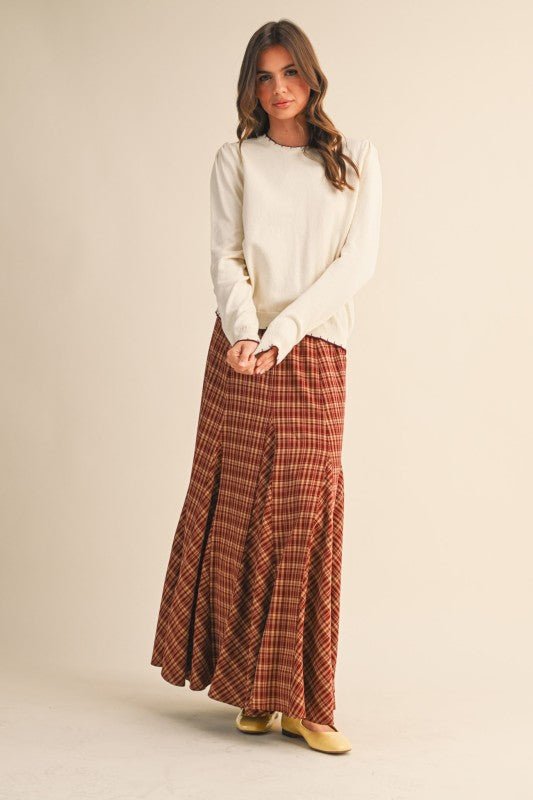 Sweet as Pie Maxi Skirt - The Dragonfly Boutique