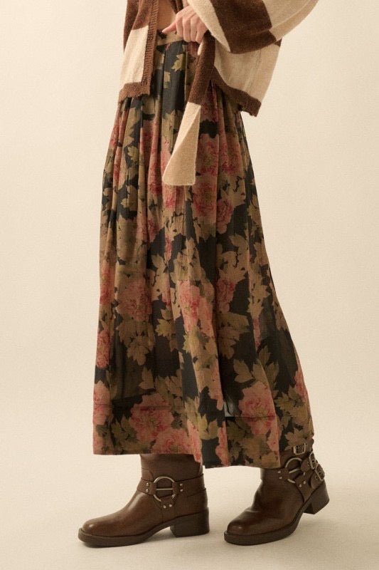 The Amelia Midi Skirt - The Dragonfly Boutique