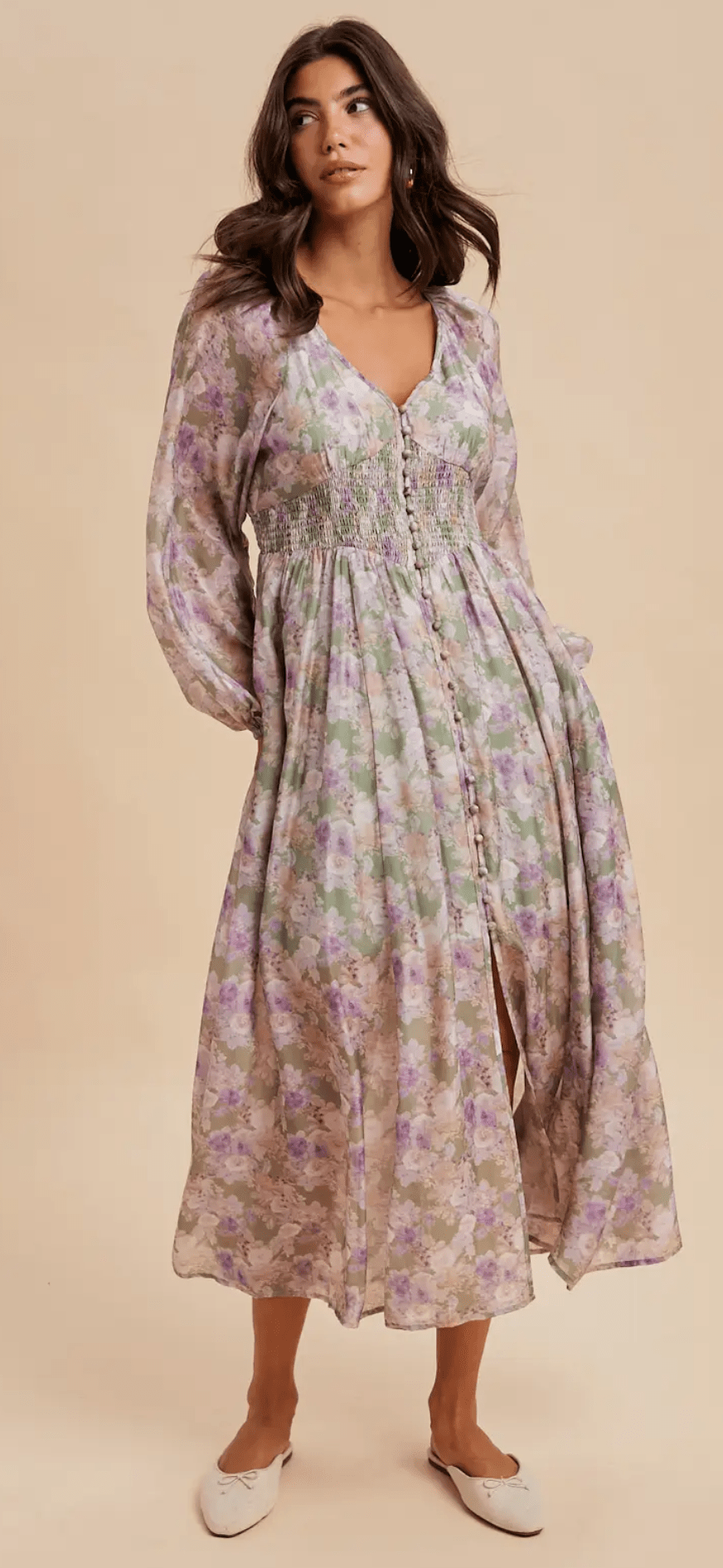 The Iris Garden Maxi Dress - The Dragonfly Boutique