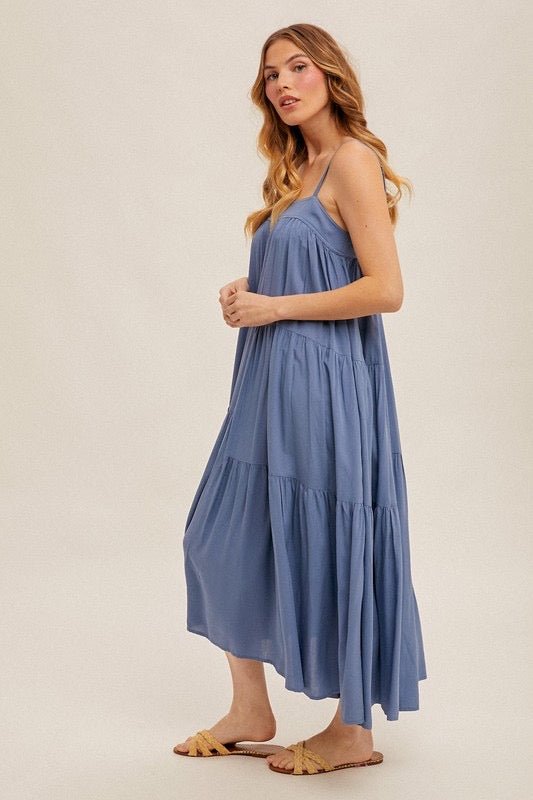 The Jackie Maxi Dress - The Dragonfly Boutique