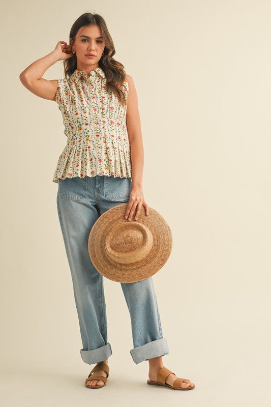 The Janelle Top - The Dragonfly Boutique