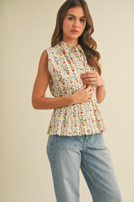 The Janelle Top - The Dragonfly Boutique