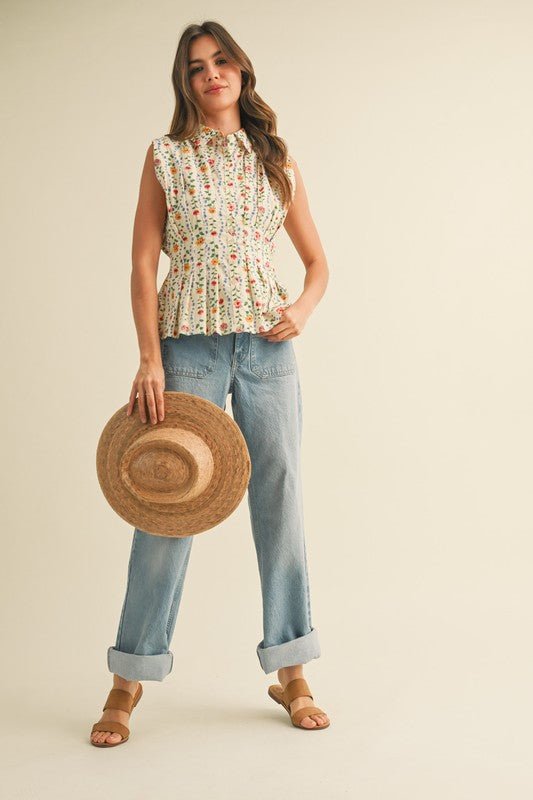 The Janelle Top - The Dragonfly Boutique