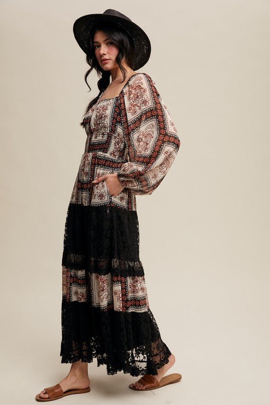 The Jingle Bell Maxi Dress - The Dragonfly Boutique