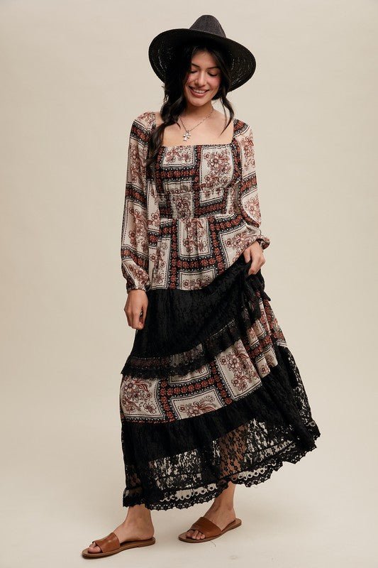 The Jingle Bell Maxi Dress - The Dragonfly Boutique