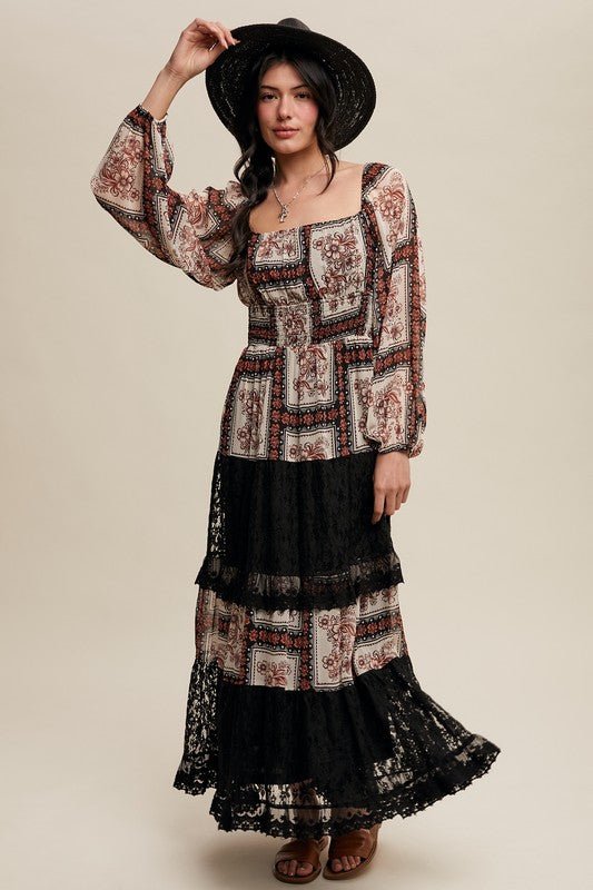 The Jingle Bell Maxi Dress - The Dragonfly Boutique