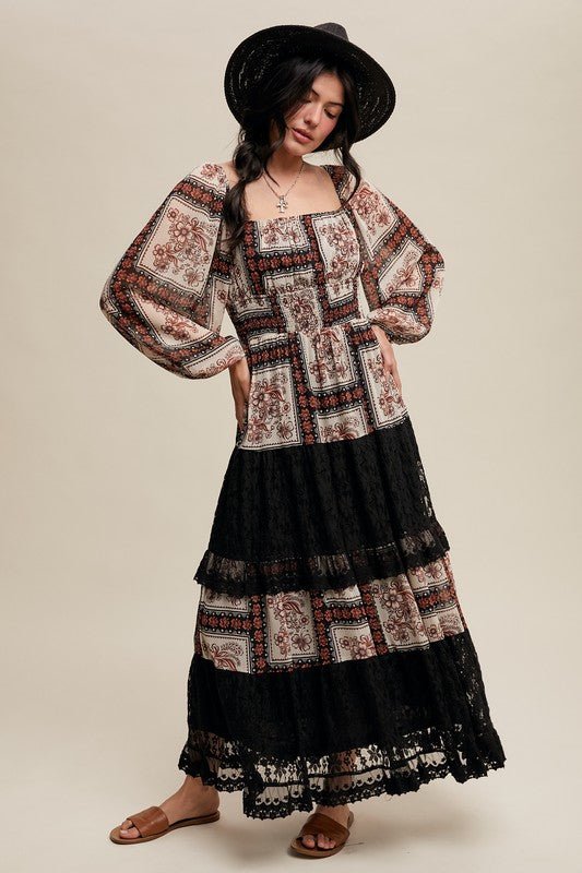 The Jingle Bell Maxi Dress - The Dragonfly Boutique