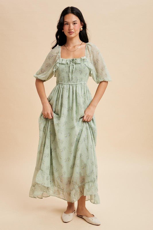 The Meadow Maxi Dress - The Dragonfly Boutique