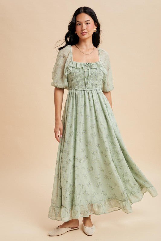 The Meadow Maxi Dress - The Dragonfly Boutique