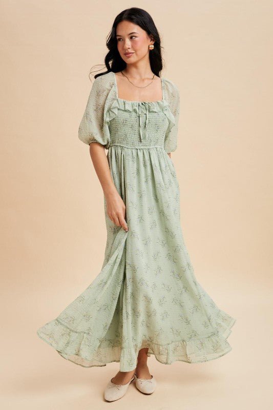 The Meadow Maxi Dress - The Dragonfly Boutique