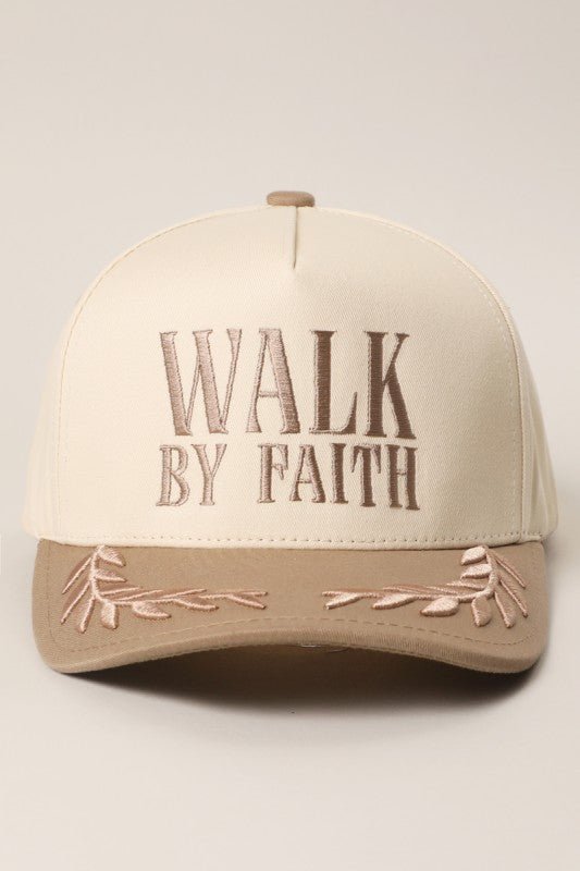 Walk By Faith Hat - The Dragonfly Boutique